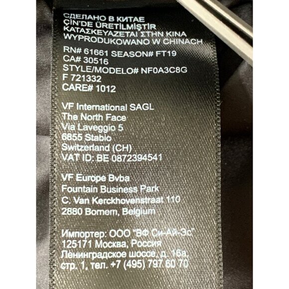 The North Face Womens Black Spring Ancha Insulated Parka S RN10217 dryvent EUC - Picture 7 of 12